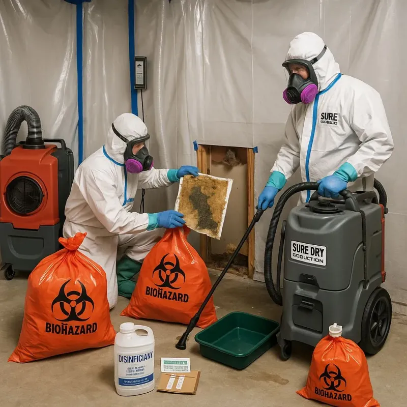 Contaminated Water Handling Protocols process in Cantonment, FL