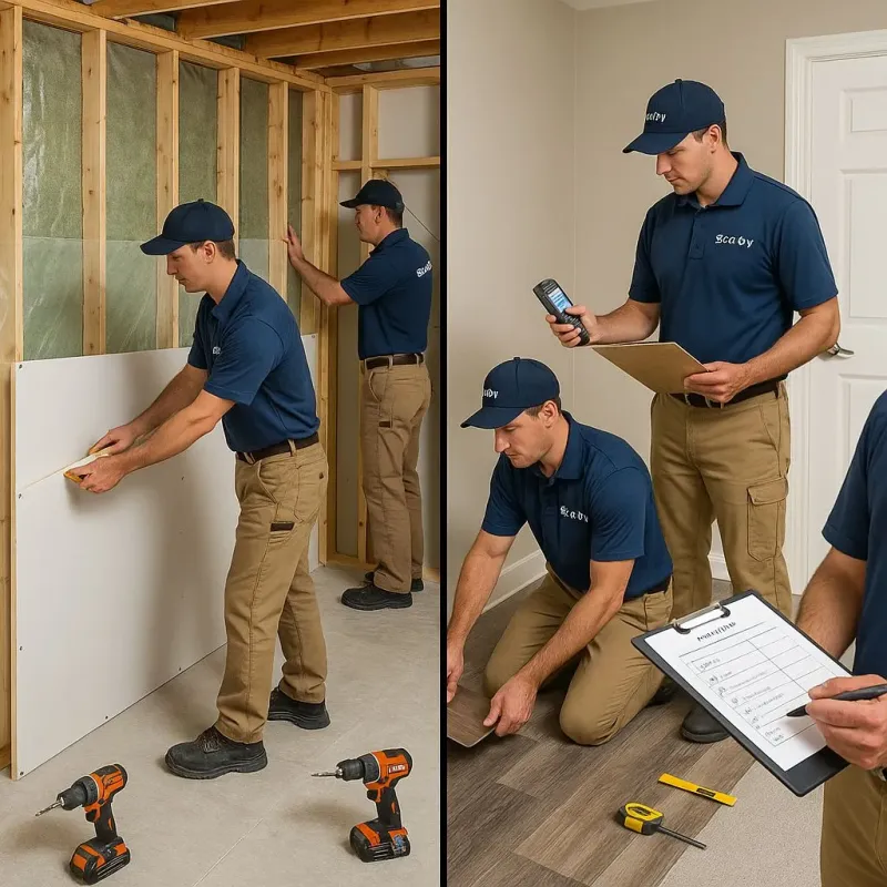 Repairs and Reconstruction process in Cantonment, FL