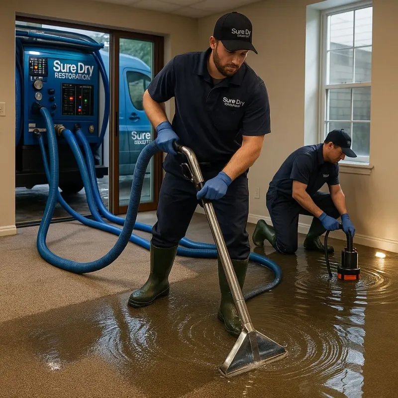 Water Extraction and Removal process in Cantonment, FL